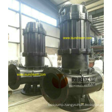 Vertical Electric Auto-Stirring Submersible Sewage Water Pump/Submersible Sewer Cutter/Grinder/Agitator Pump with Guide Rail & Auto Coupling